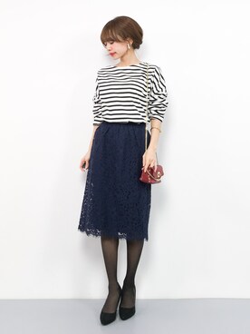 erikoさん（レディース・152cm）の春コーディネート