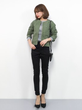 erikoさん（レディース・152cm）の春コーディネート