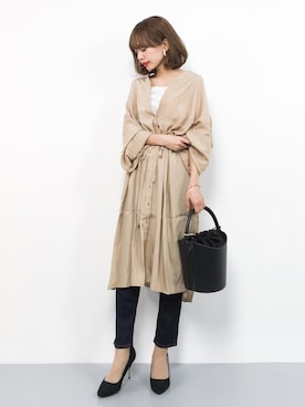 erikoさん（レディース・152cm）の春コーディネート