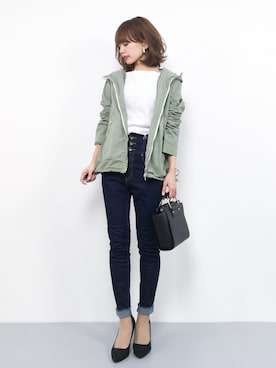 erikoさん（レディース・152cm）の春コーディネート