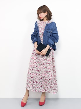 erikoさん（レディース・152cm）の春コーディネート