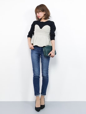 erikoさん（レディース・152cm）の春コーディネート