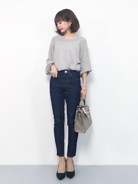 erikoさん（レディース・152cm）の春コーディネート