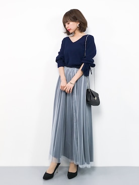 erikoさん（レディース・152cm）の春コーディネート