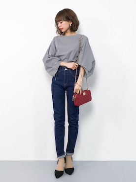 erikoさん（レディース・152cm）の春コーディネート