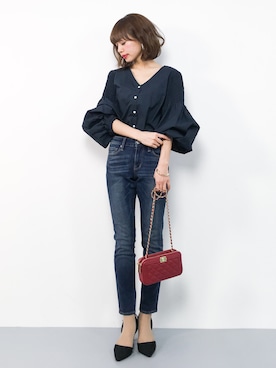 erikoさん（レディース・152cm）の春コーディネート