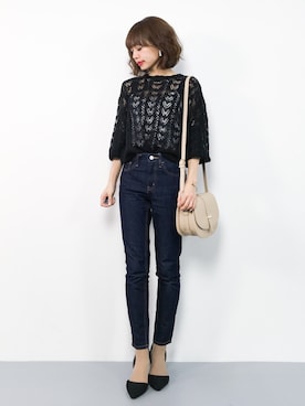 erikoさん（レディース・152cm）の春コーディネート