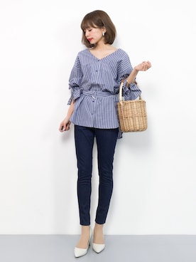 erikoさん（レディース・152cm）の春コーディネート