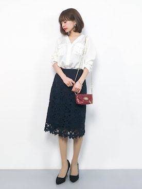 erikoさん（レディース・152cm）の春コーディネート