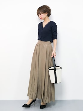 erikoさん（レディース・152cm）の春コーディネート