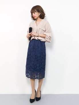 erikoさん（レディース・152cm）の春コーディネート