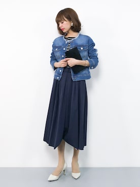 erikoさん（レディース・152cm）の春コーディネート