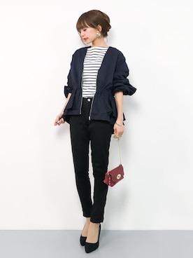 erikoさん（レディース・152cm）の春コーディネート