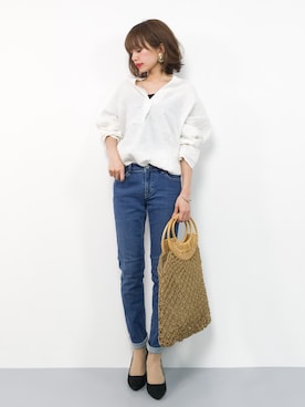 erikoさん（レディース・152cm）の春コーディネート