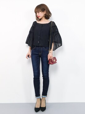 erikoさん（レディース・152cm）の春コーディネート