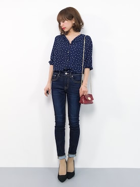 erikoさん（レディース・152cm）の春コーディネート