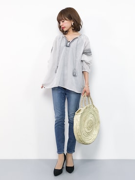 erikoさん（レディース・152cm）の春コーディネート