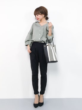 erikoさん（レディース・152cm）の春コーディネート