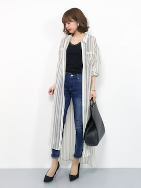 erikoさん（レディース・152cm）の春コーディネート