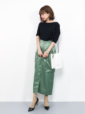 erikoさん（レディース・152cm）の春コーディネート