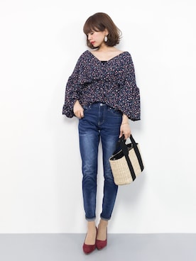 erikoさん（レディース・152cm）の春コーディネート