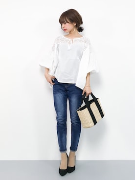 erikoさん（レディース・152cm）の春コーディネート