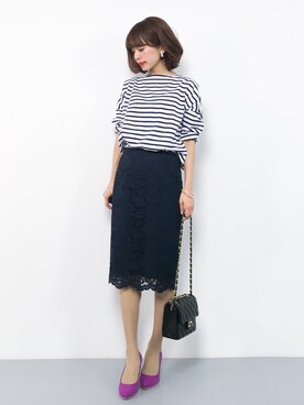 erikoさん（レディース・152cm）の春コーディネート