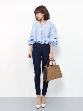 erikoさん（レディース・152cm）の春コーディネート