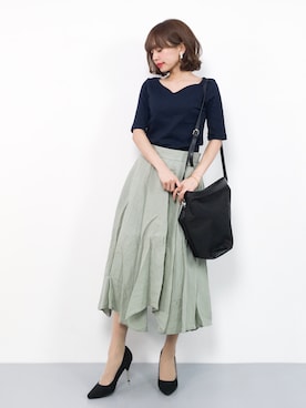 erikoさん（レディース・152cm）の春コーディネート