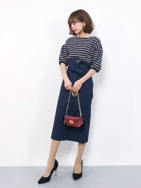 erikoさん（レディース・152cm）の春コーディネート