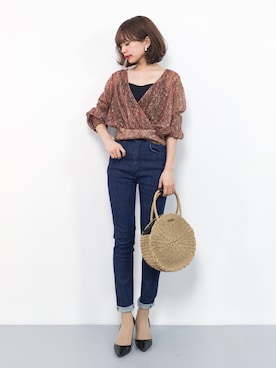 erikoさん（レディース・152cm）の春コーディネート