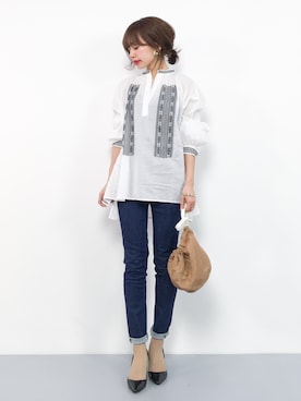 erikoさん（レディース・152cm）の春コーディネート