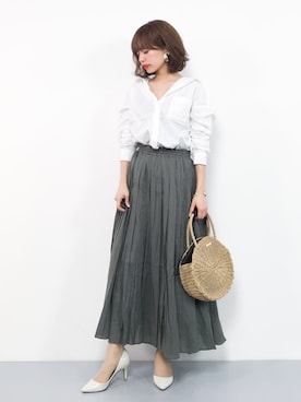 erikoさん（レディース・152cm）の春コーディネート