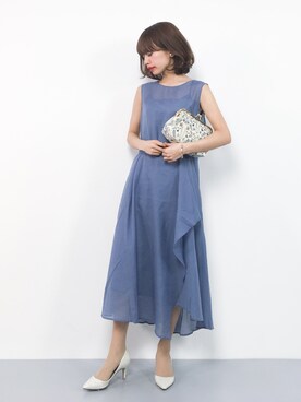 「titivate（ティティベイト）のアイテム（ハンドバッグ）」を使った、erikoさん（レディース・152cm）の春コーディネート