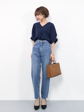 erikoさん（レディース・152cm）の春コーディネート