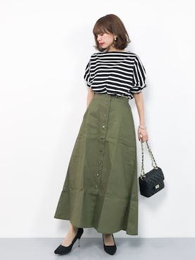 erikoさん（レディース・152cm）の春コーディネート