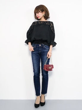 erikoさん（レディース・152cm）の春コーディネート