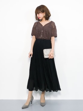 erikoさん（レディース・152cm）の春コーディネート