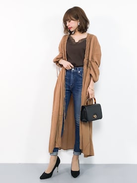 erikoさん（レディース・152cm）の春コーディネート