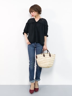 erikoさん（レディース・152cm）の春コーディネート