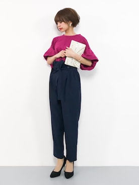 erikoさん（レディース・152cm）の春コーディネート