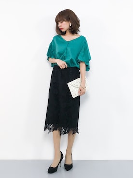 erikoさん（レディース・152cm）の春コーディネート