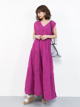 erikoさん（レディース・152cm）の春コーディネート