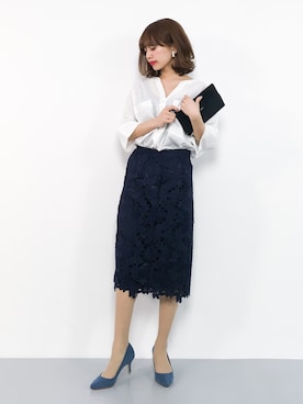 erikoさん（レディース・152cm）の春コーディネート