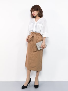 erikoさん（レディース・152cm）の春コーディネート