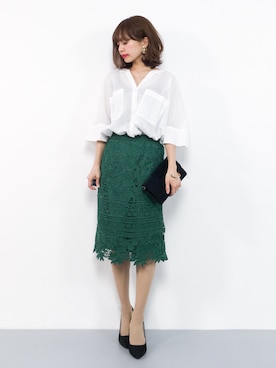 erikoさん（レディース・152cm）の春コーディネート