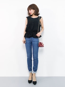 erikoさん（レディース・152cm）の春コーディネート