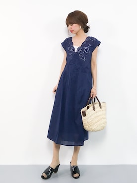 erikoさん（レディース・152cm）の春コーディネート