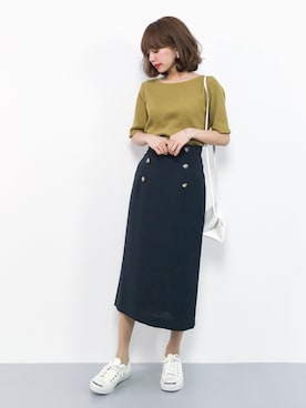 erikoさん（レディース・152cm）の春コーディネート