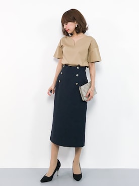 erikoさん（レディース・152cm）の春コーディネート